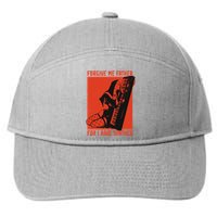 Synth Techno Music Funny Synthesizer 7-Panel Snapback Hat