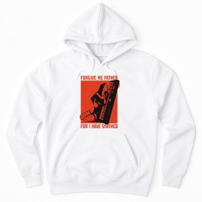 Synth Techno Music Funny Synthesizer Hoodie