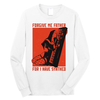 Synth Techno Music Funny Synthesizer Long Sleeve Shirt