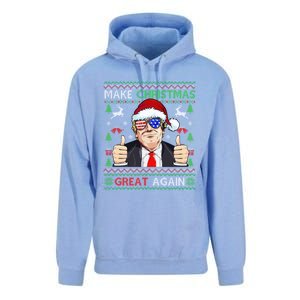 Santa Trump Make Christmas Great Again Xmas Ugly Gift Unisex Surf Hoodie