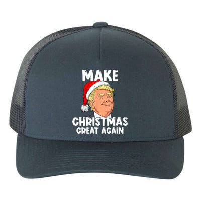 Santa Trump Make Christmas Great Again Matching Pajamas Great Gift Yupoong Adult 5-Panel Trucker Hat