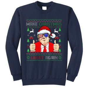 Santa Trump Make Christmas Great Again Ugly Sweater Sweatshirt