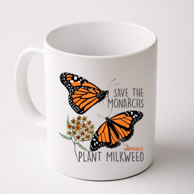 Save The Monarchs Plant Some Milkweed Butterfly Gift Meaningful Gift Coffee Mug