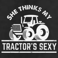She Thinks My Tractor's Sexy Funny Farmer 11oz C Handle Ceramic Mug