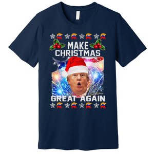 Santa Trump Make Christmas Great Again Premium T-Shirt