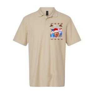 Santa Trump Make Christmas Great Again Softstyle Adult Sport Polo