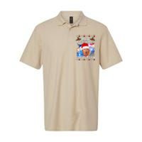 Santa Trump Make Christmas Great Again Softstyle Adult Sport Polo