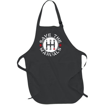 Save The Manuals Full-Length Apron With Pockets