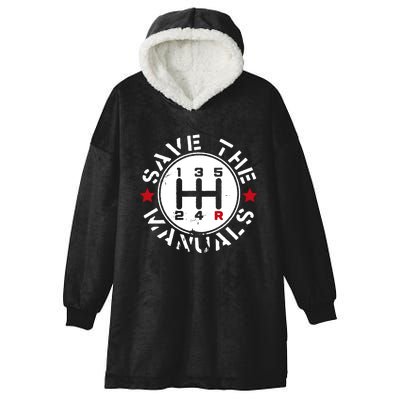 Save The Manuals Hooded Wearable Blanket