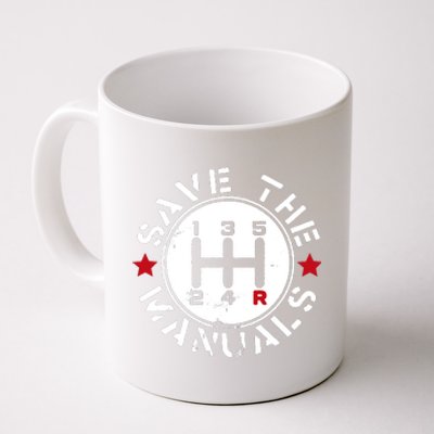 Save The Manuals Coffee Mug