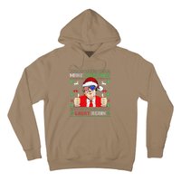 Santa Trump Make Christmas Great Again Ugly Sweater Hoodie