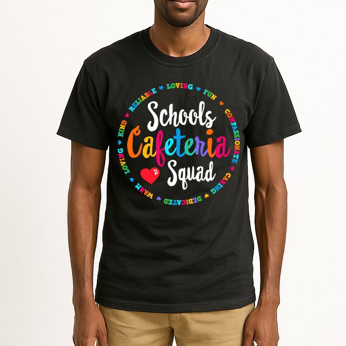 Support Team Matching Schools Cafeteria Squad Worker Crew Tall T-Shirt
