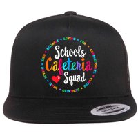Support Team Matching Schools Cafeteria Squad Worker Crew Flatbill Hat