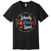 Support Team Matching Schools Cafeteria Squad Worker Crew Premium T-Shirt