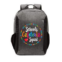 Support Team Matching Schools Cafeteria Squad Worker Crew Vector Backpack