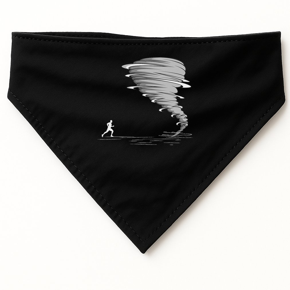 Stormchaser Tornado Meteorologist Storm Chasing Chaser USA-Made Doggie Bandana