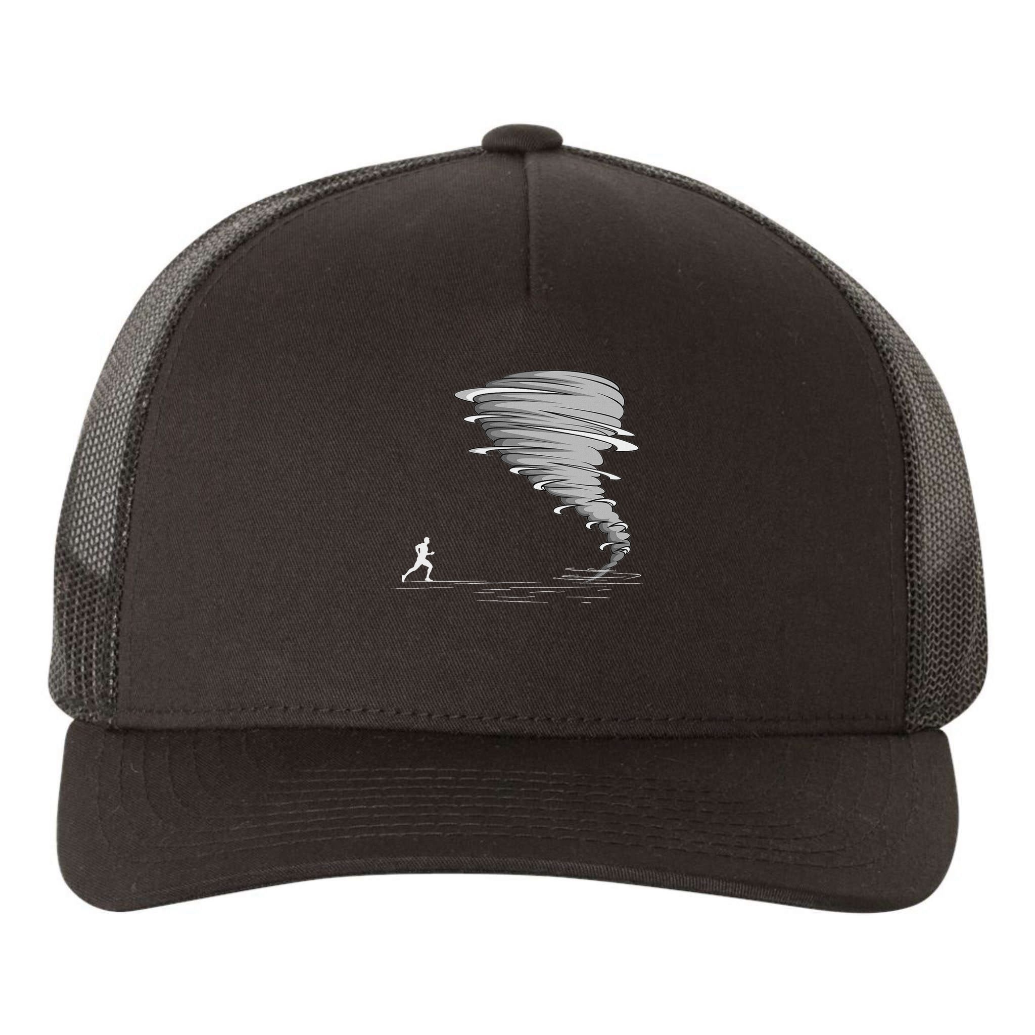 Stormchaser Tornado Meteorologist Storm Chasing Chaser Yupoong Adult 5-Panel Trucker Hat