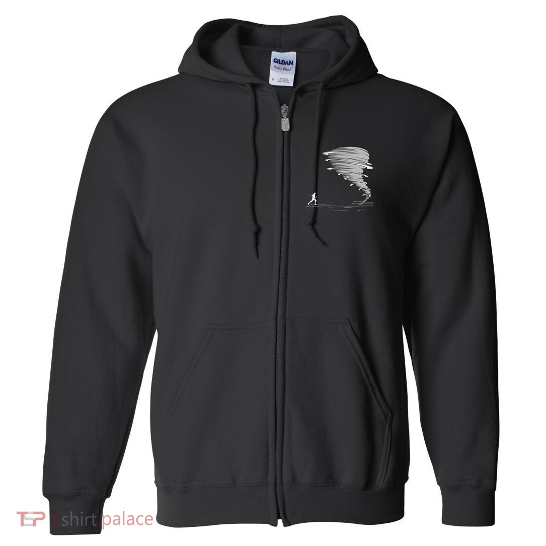 Stormchaser Tornado Meteorologist Storm Chasing Chaser Full Zip Hoodie