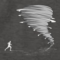Stormchaser Tornado Meteorologist Storm Chasing Chaser Vector Backpack