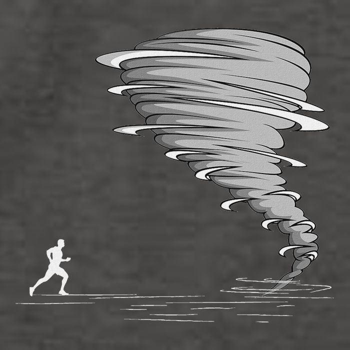 Stormchaser Tornado Meteorologist Storm Chasing Chaser Vector Backpack