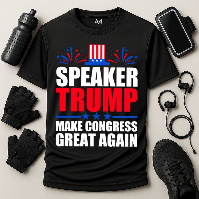 Speaker Trump Make Congress Great Again Cooling Performance Crew T-Shirt