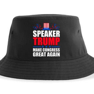 Speaker Trump Make Congress Great Again Sustainable Bucket Hat