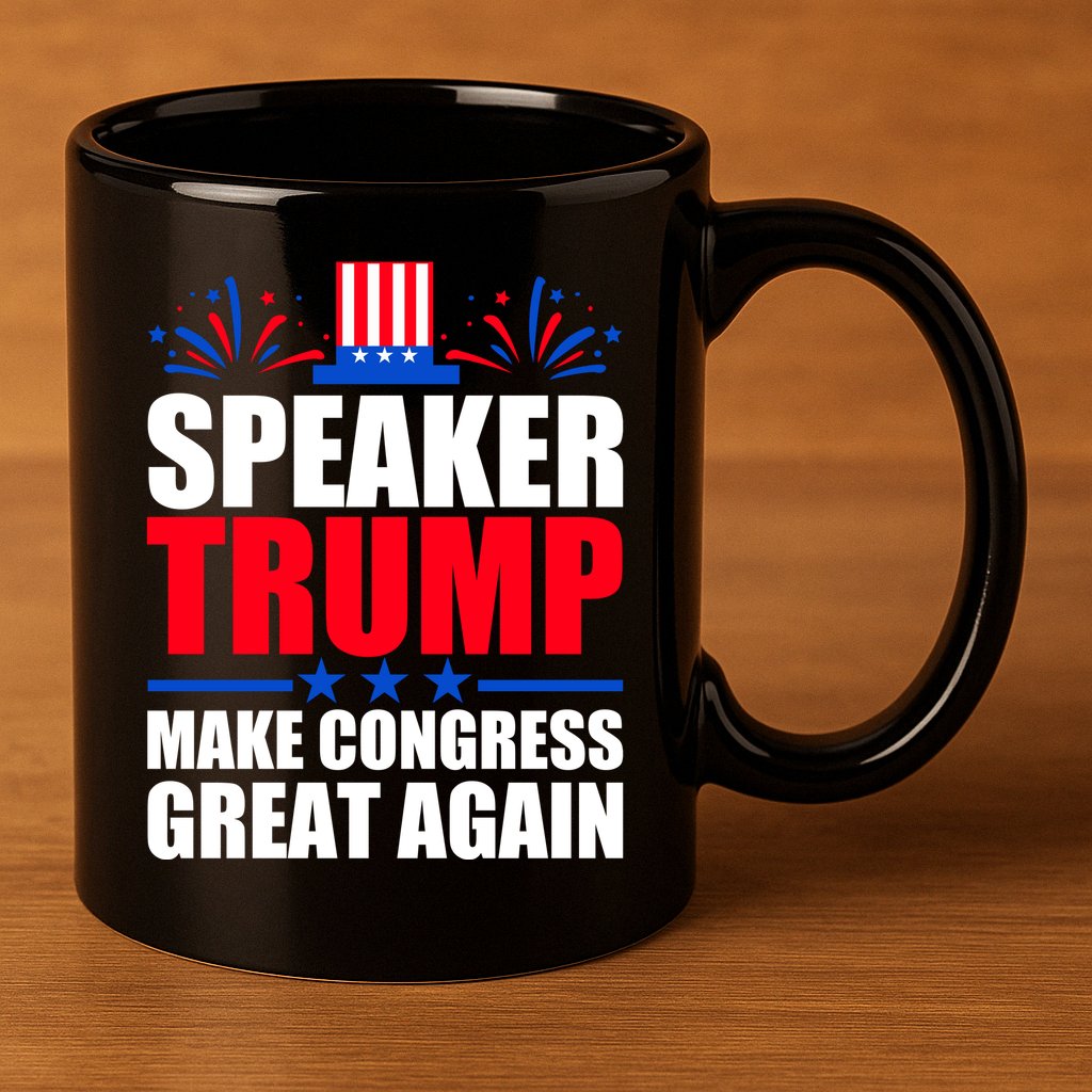 Speaker Trump Make Congress Great Again 11oz C Handle Ceramic Mug