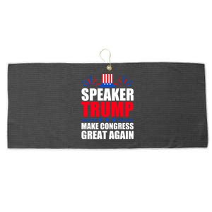 Speaker Trump Make Congress Great Again Large Microfiber Waffle Golf Towel