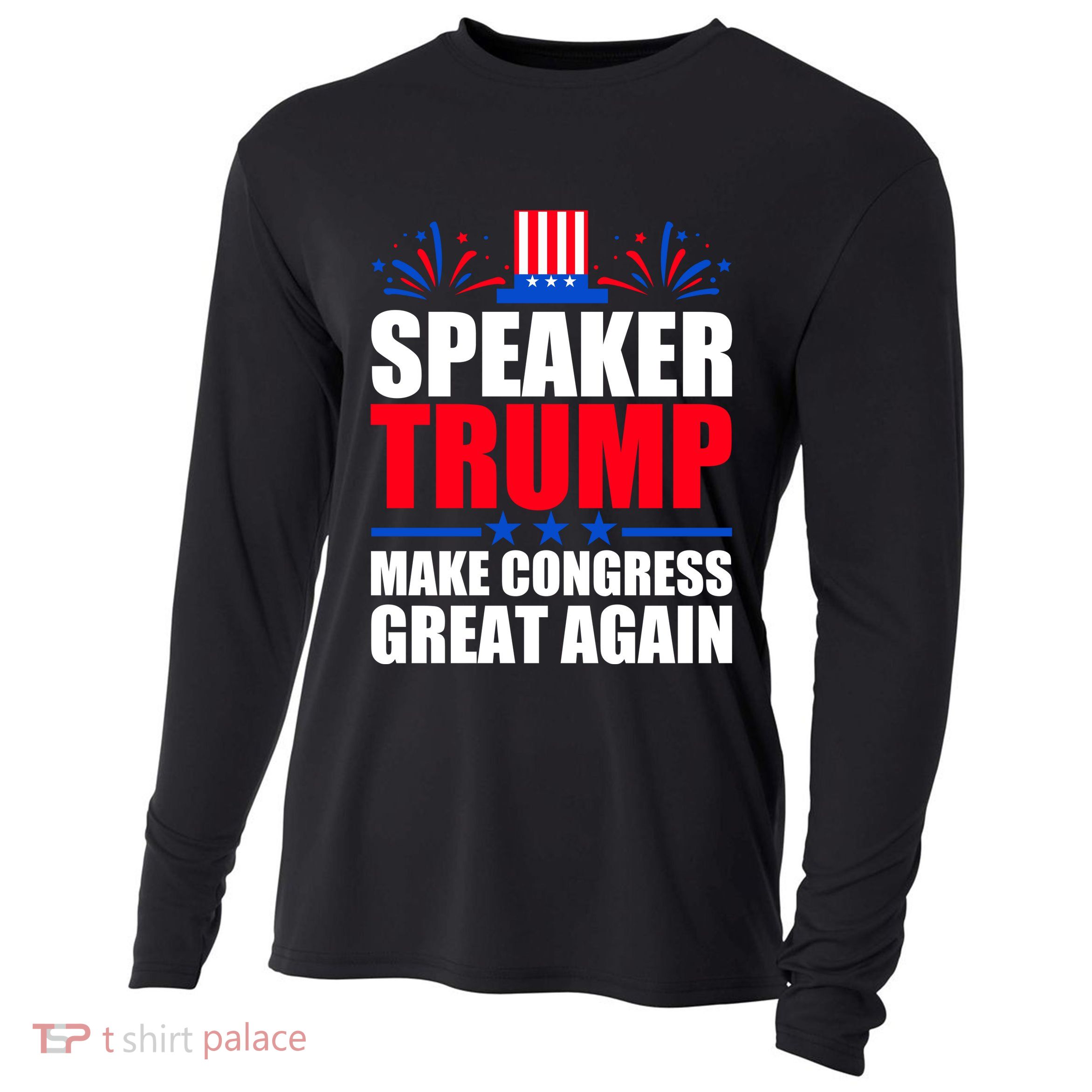 Speaker Trump Make Congress Great Again Cooling Performance Long Sleeve Crew