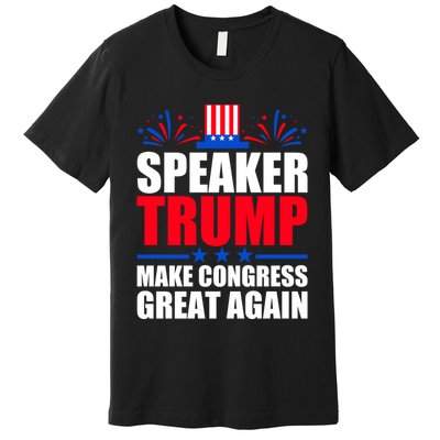 Speaker Trump Make Congress Great Again Premium T-Shirt