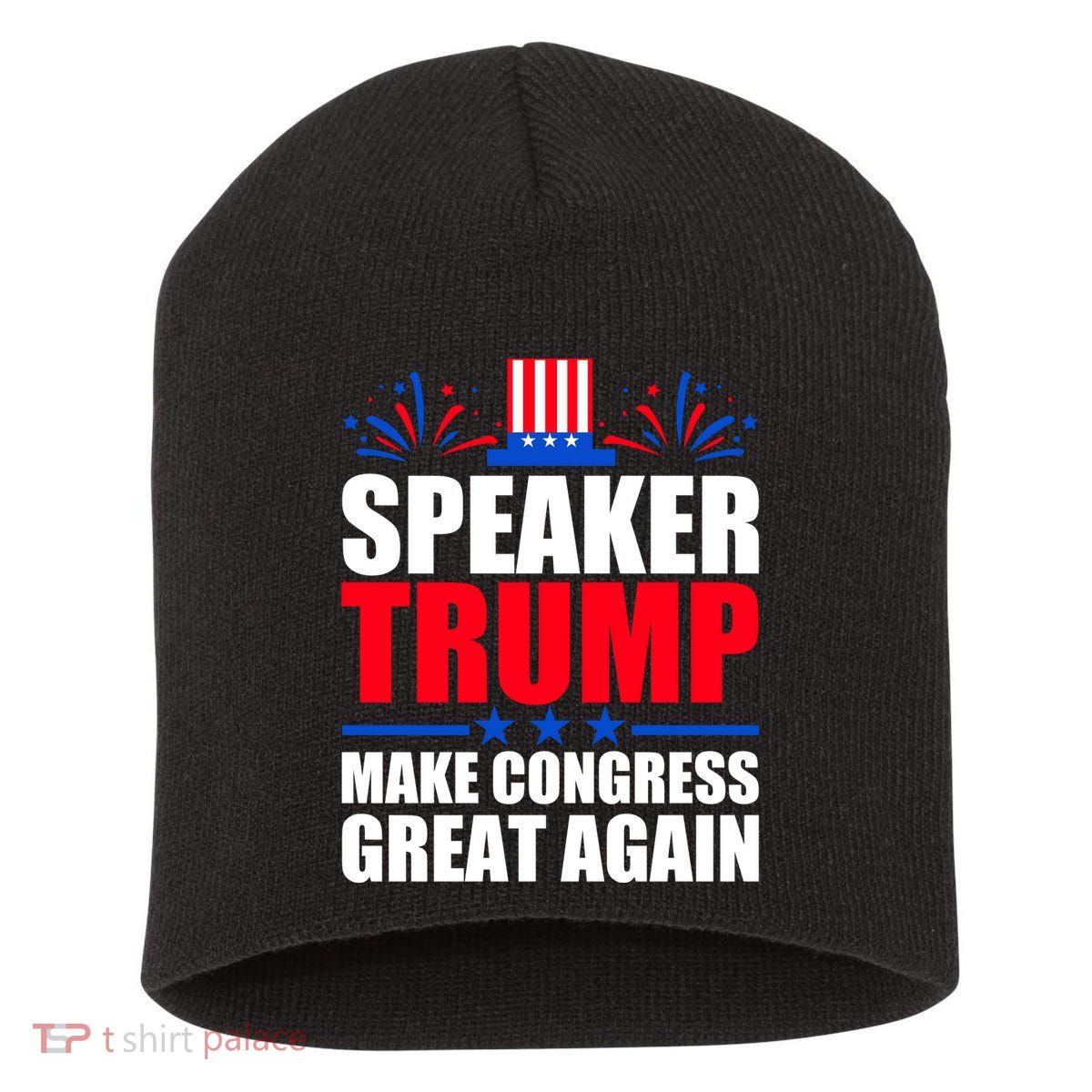 Speaker Trump Make Congress Great Again Short Acrylic Beanie