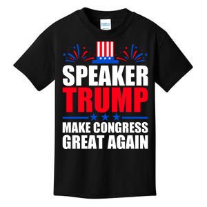 Speaker Trump Make Congress Great Again Kids T-Shirt