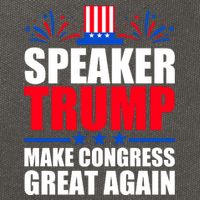 Speaker Trump Make Congress Great Again Cotton Canvas Backpack