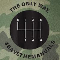 Save The Manuals Simple Graphic For Car Lovers Legacy Tie Dye Trucker Hat