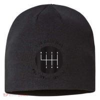 Save The Manuals Simple Graphic For Car Lovers Sustainable Beanie