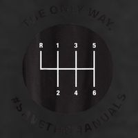 Save The Manuals Simple Graphic For Car Lovers 25L Jumbo Tote