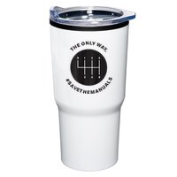 Save The Manuals Simple Graphic For Car Lovers Tumbler