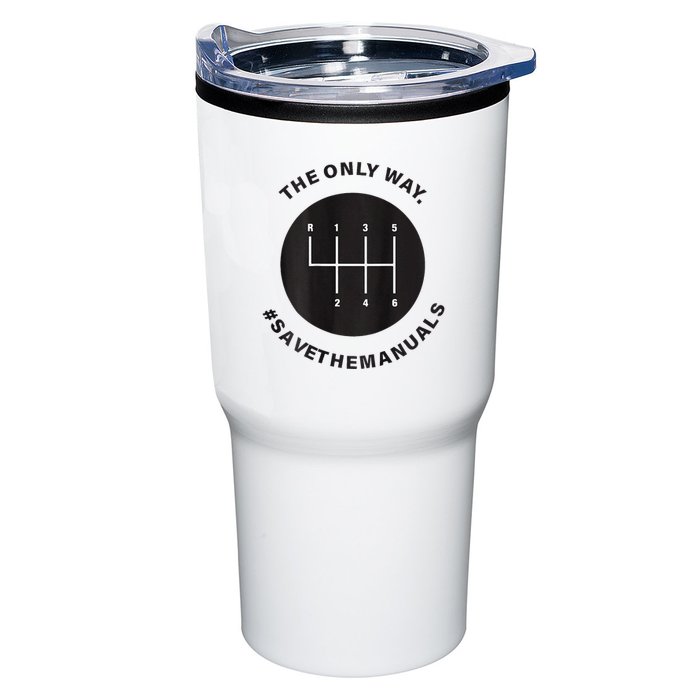 Save The Manuals Simple Graphic For Car Lovers Tumbler