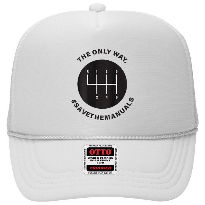 Save The Manuals Simple Graphic For Car Lovers Hat