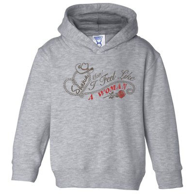 S.H.A.N.I.A Twain Man! I Feel Like A Woman! Toddler Hoodie