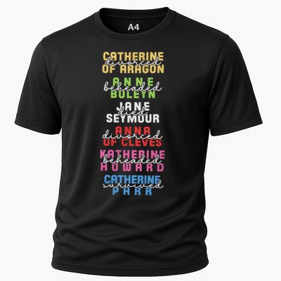 Six The Musical Divorced Beheaded Died Divorced Beheaded Survived Cooling Performance Crew T-Shirt