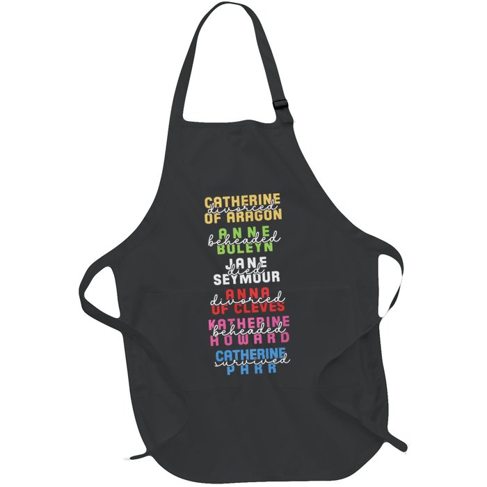 Six The Musical Divorced Beheaded Died Divorced Beheaded Survived Apron