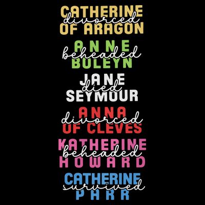 Six The Musical Divorced Beheaded Died Divorced Beheaded Survived T-Shirt