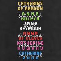 Six The Musical Divorced Beheaded Died Divorced Beheaded Survived Golf Towel