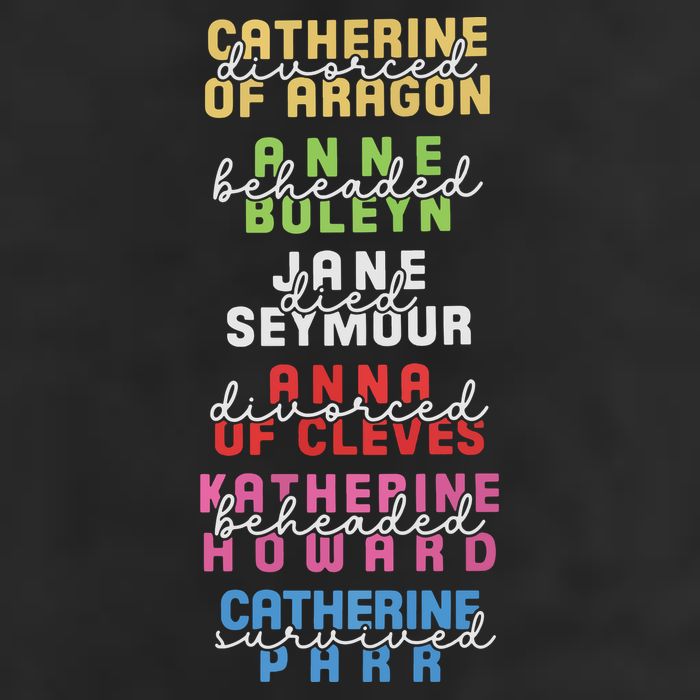 Six The Musical Divorced Beheaded Died Divorced Beheaded Survived Golf Towel
