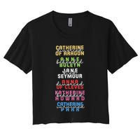 Six The Musical Divorced Beheaded Died Divorced Beheaded Survived Women's Crop Top Tee