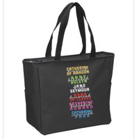 Six The Musical Divorced Beheaded Died Divorced Beheaded Survived Zip Tote Bag