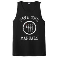 Save The Manuals Stick Shift Car Lover PosiCharge Competitor Tank