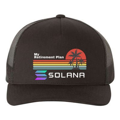 Solana Token, My Retirement Plan, Crypto, DeFi, Crypto Exchange, Solana Crypto Yupoong Adult 5-Panel Trucker Hat