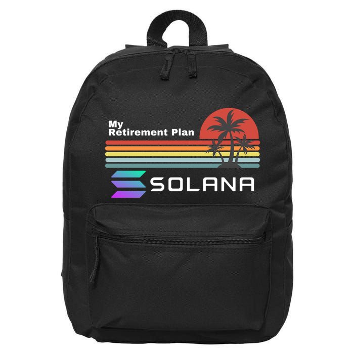 Solana Token, My Retirement Plan, Crypto, DeFi, Crypto Exchange, Solana Crypto 16 in Basic Backpack